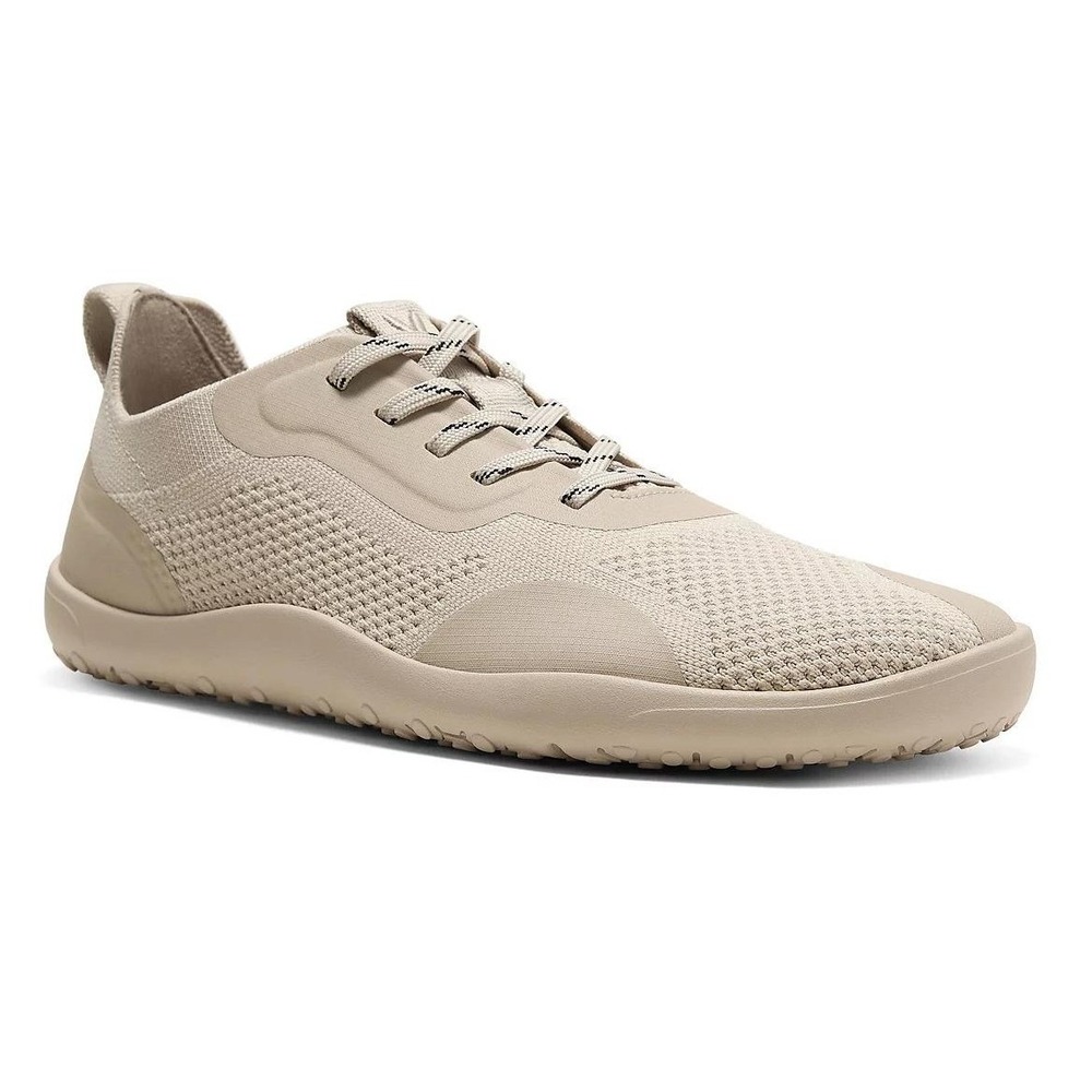 VIVAIA Womens Maven 10.5 Barefoot Sneakers Cream Wide Toe Box Minimalist Lace Up